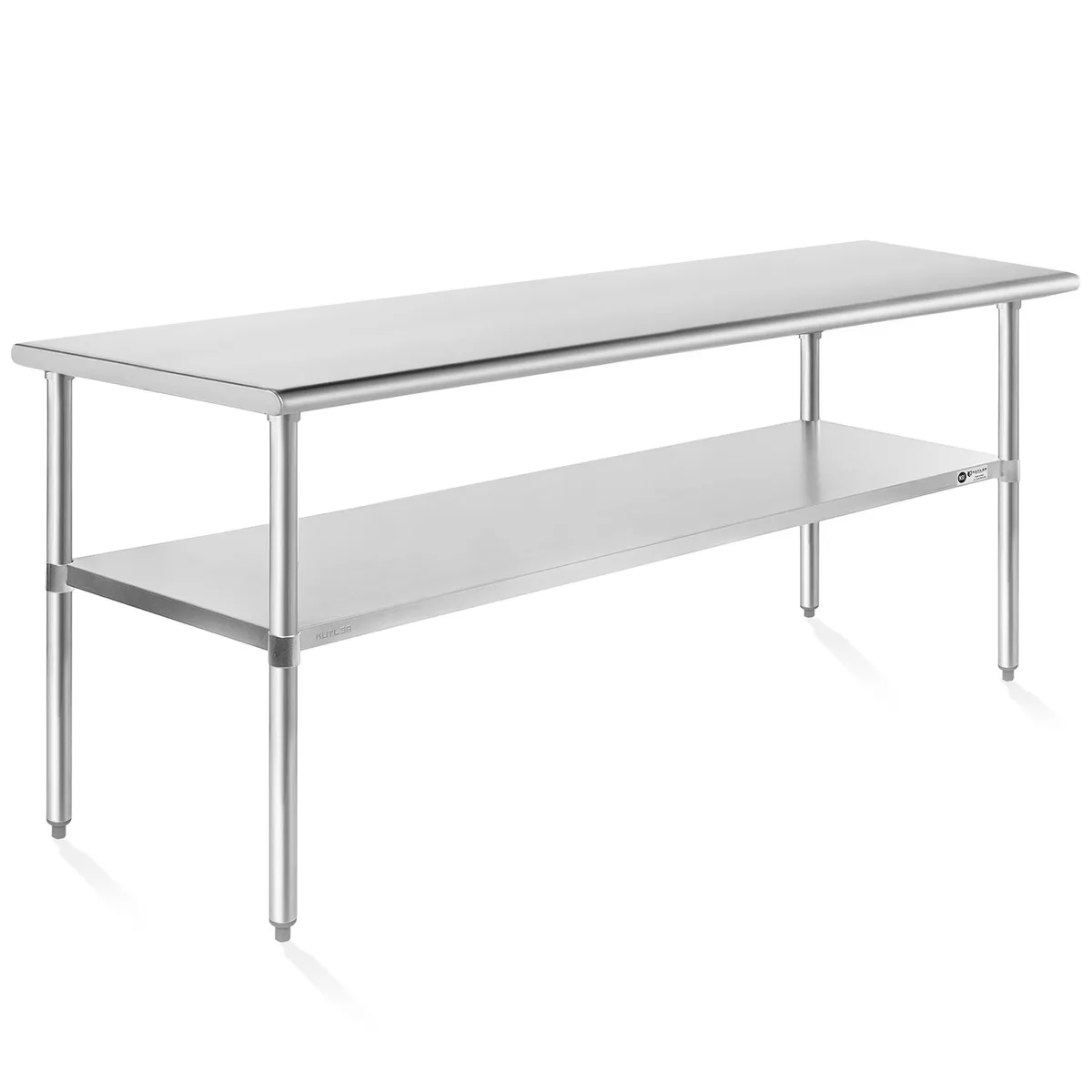 Kutler Kutler KT_08-WT2472-GB 24" x 72" Stainless Steel Food Service Table — product photo