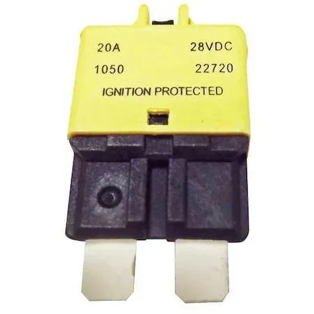 Bussmann Bussmann CB227-20 circuit breaker 20 A 28V DC — product photo