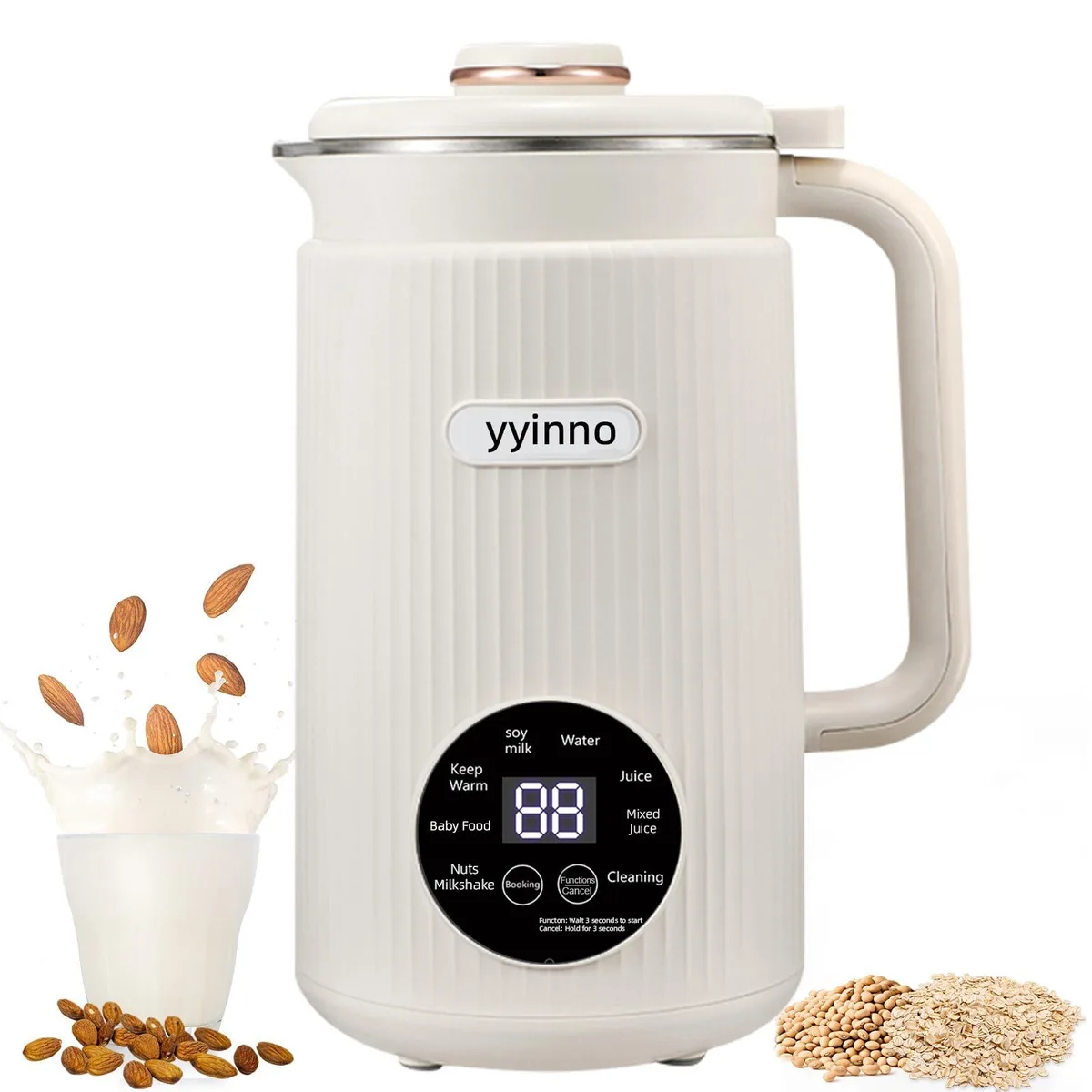  Brentwood DJ001 7 qt Stand Mixer 600 W White — product photo