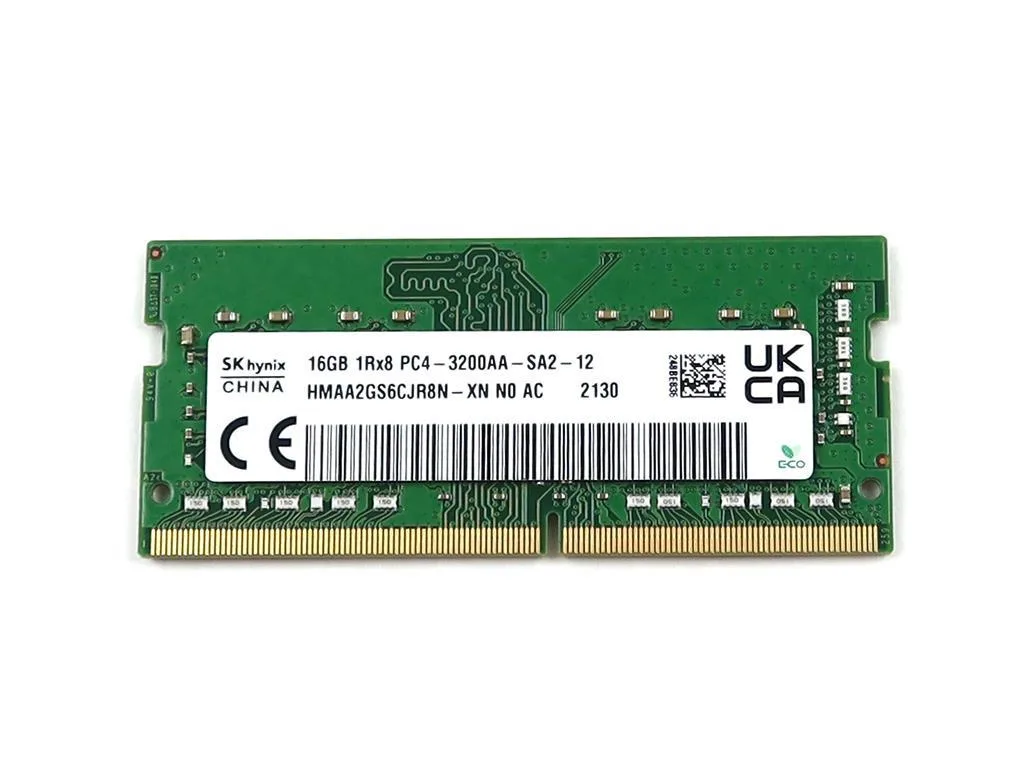 SK hynix SK hynix HMAA2GS6CJR8N-XN_UB 16GB DDR4 3200MHz 260-Pin SO-DIMM accessory — product photo