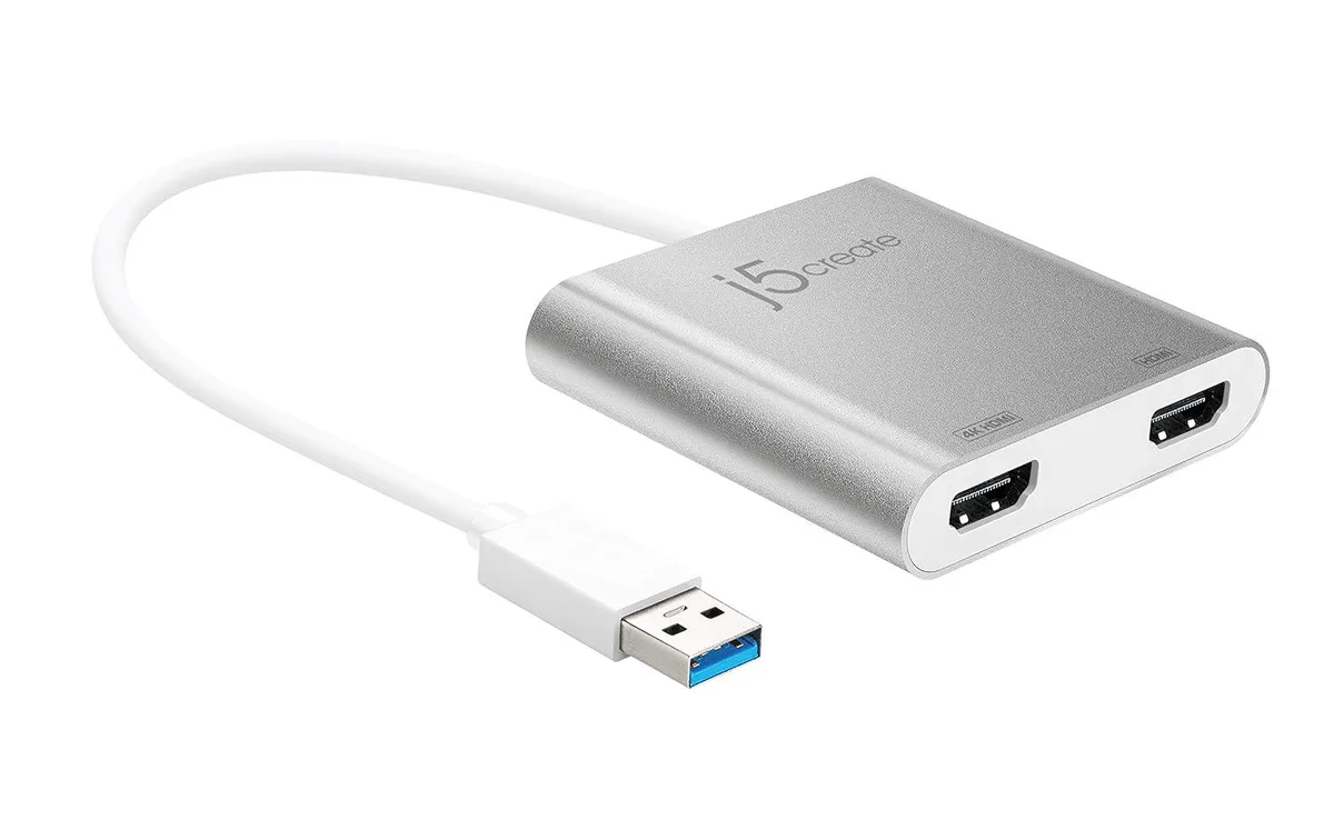 LORDWORLD LORDWORLD USB 3.0 Dual HDMI Display Adapter JUA365 — product photo