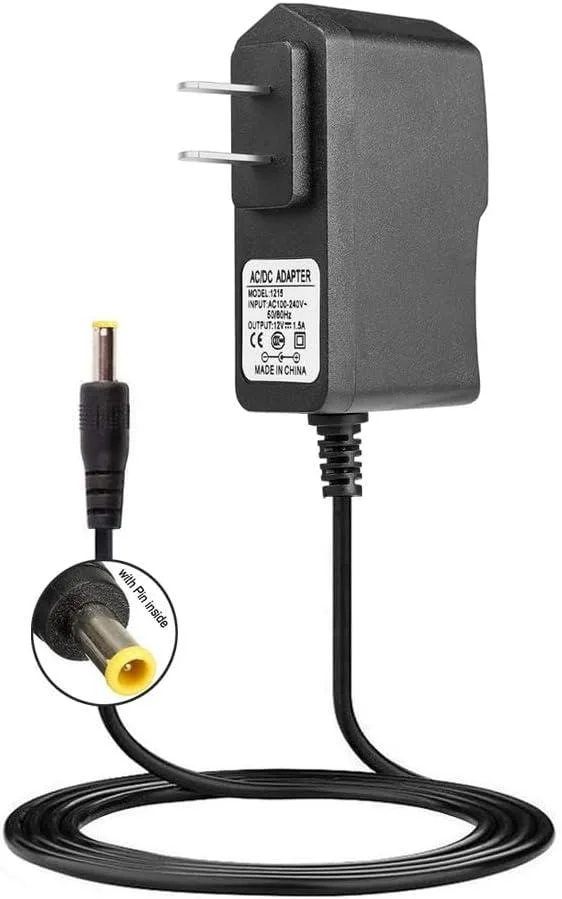 BASEUS BASEUS 12V 1.5A AC Adapter 6.0ft — product photo