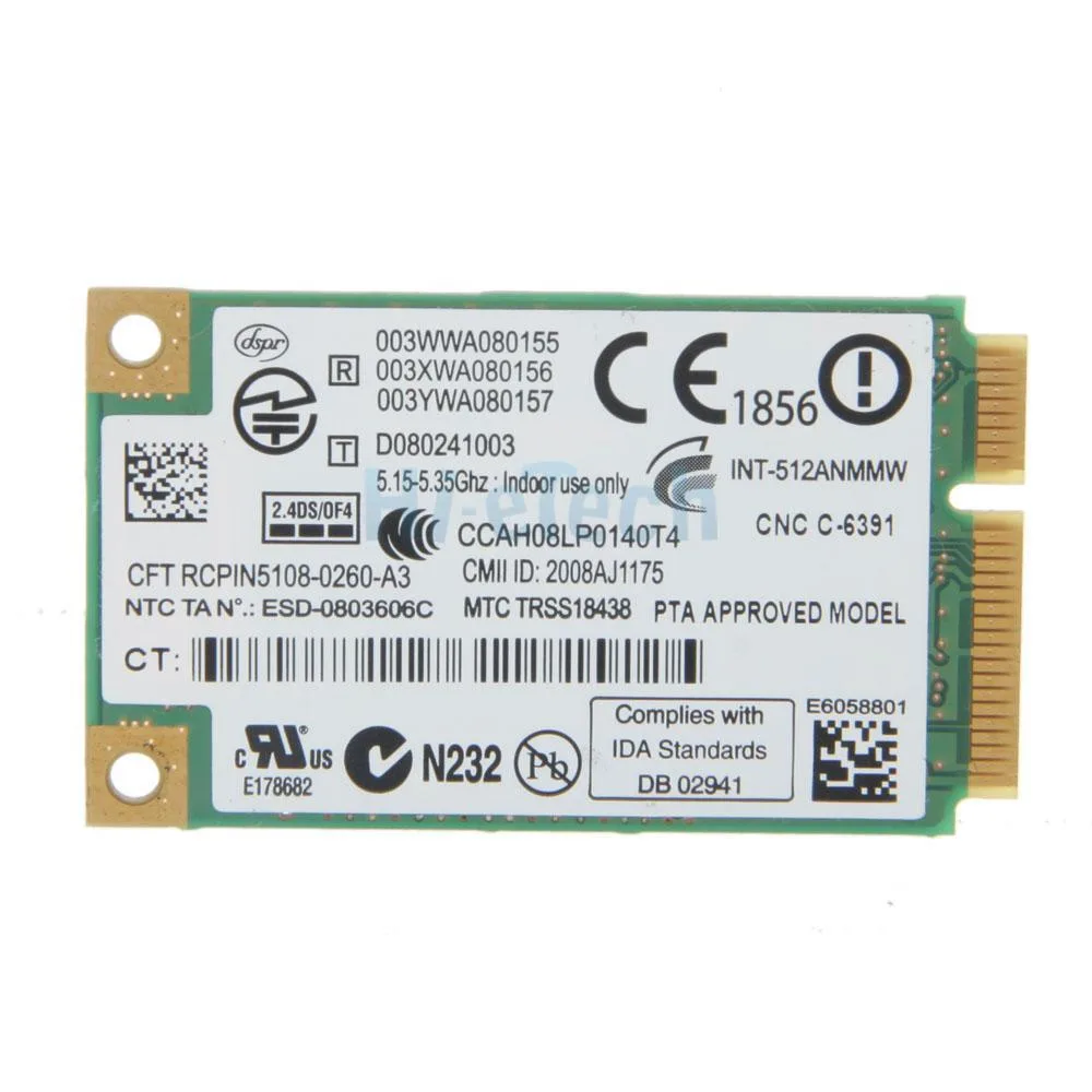 Leadzm Leadzm 5100 512AN_MMW Wi-Fi adapter P/N 43Y6493 — product photo
