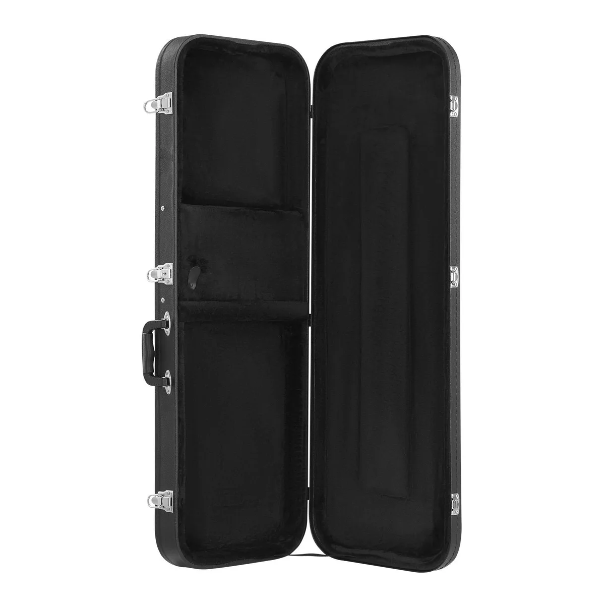 VEVOR VEVOR Rectangular Guitar Hard Case 43.11 in for 39 in Electric Guitars Black — product photo