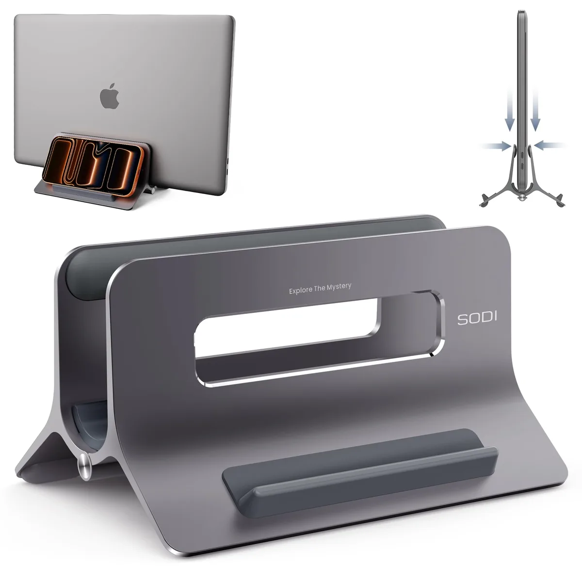  Rain Design SM3-300 Vertical Laptop Stand Black 15 — product photo