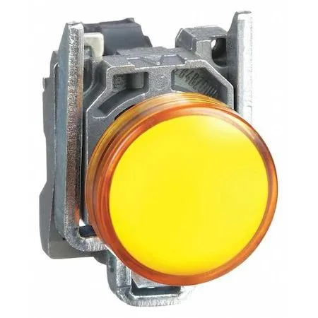 Schneider Electric Schneider Electric XB4BVG5 Pilot Light Yellow LED 22 mm — product photo