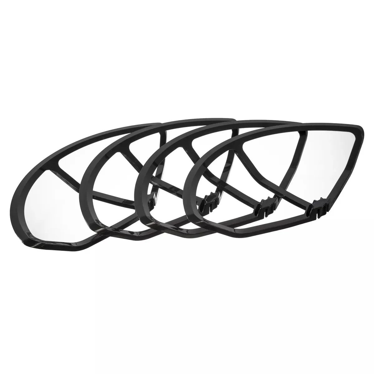 Four black propeller guards for Phantom 4 drone