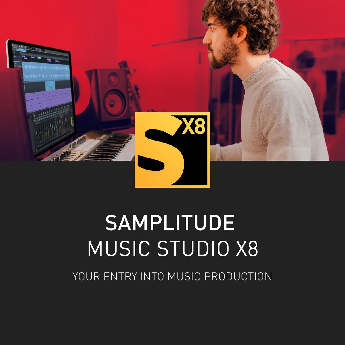 MAGIX MAGIX Samplitude Music Studio X8 audio editing software — product photo
