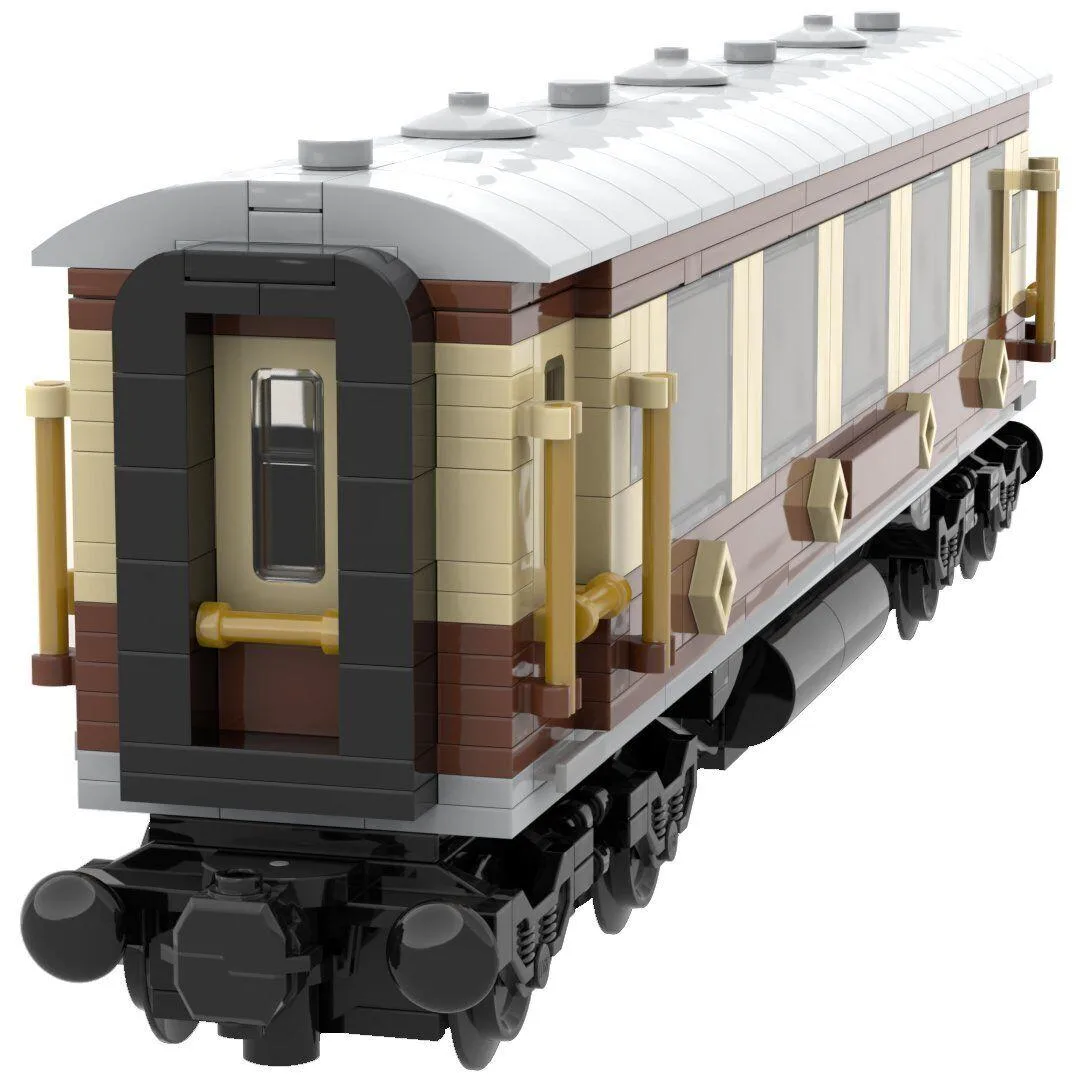ZITIANYOUBUILD ZITIANYOUBUILD MOC-62059 Steam Era Rolling Stock 731 Parts — product photo