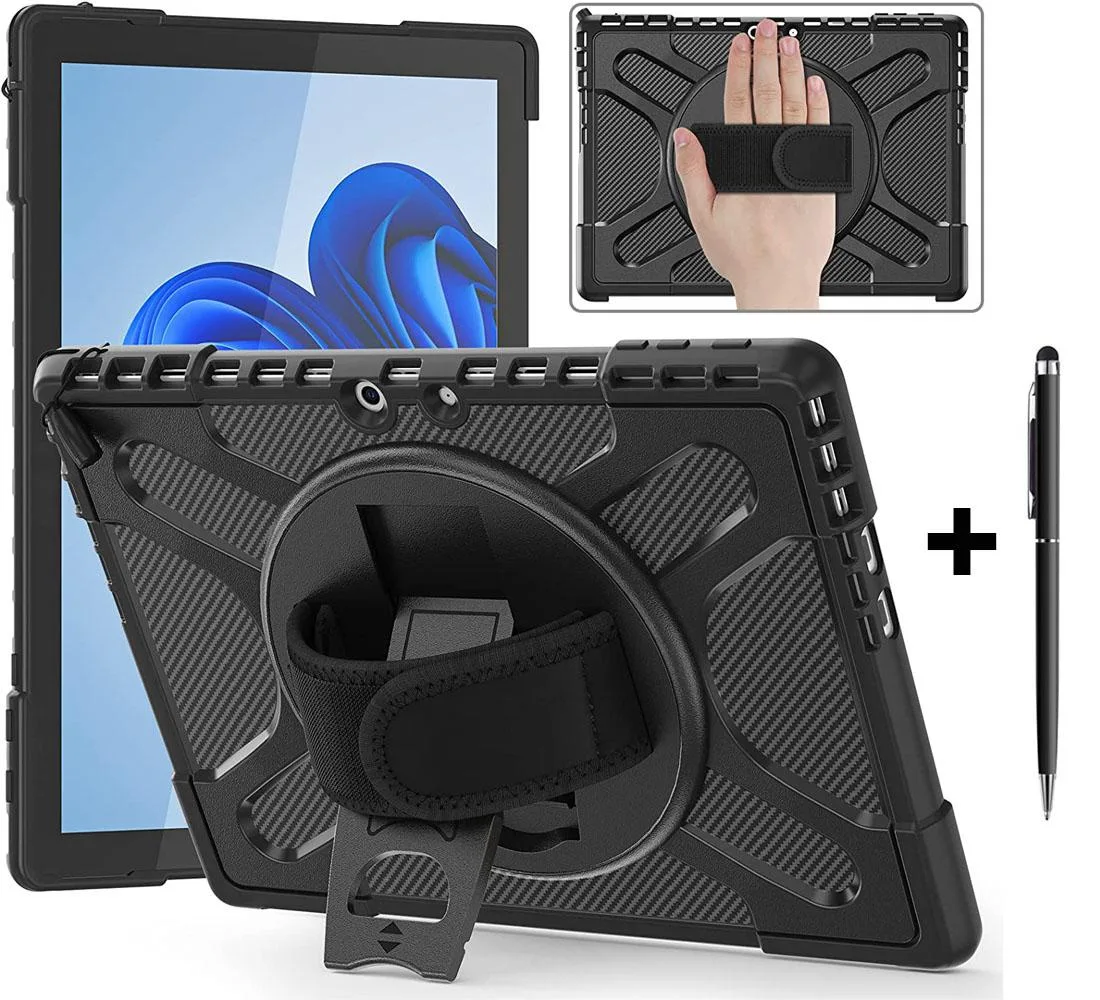 Werleo Werleo Rugged Case for Microsoft Surface Pro 9 13 inch 2022 with Kickstand Hand Strap Stylus Pen — product photo