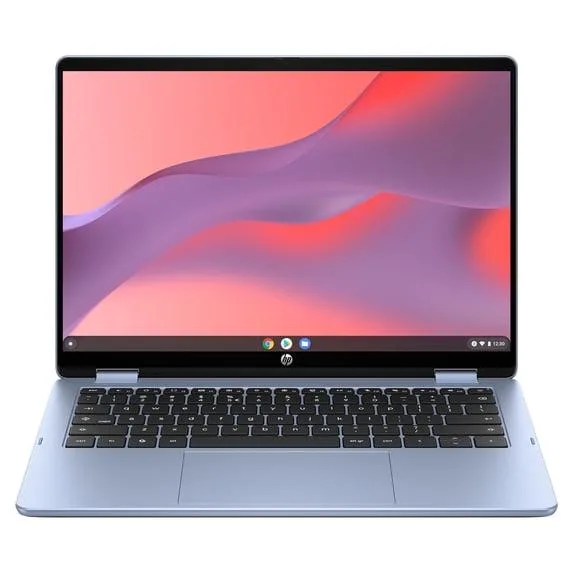 HP HP Chromebook x360 14 laptop Intel N150 4GB LPDDR5 128GB UFS Sky Blue — product photo