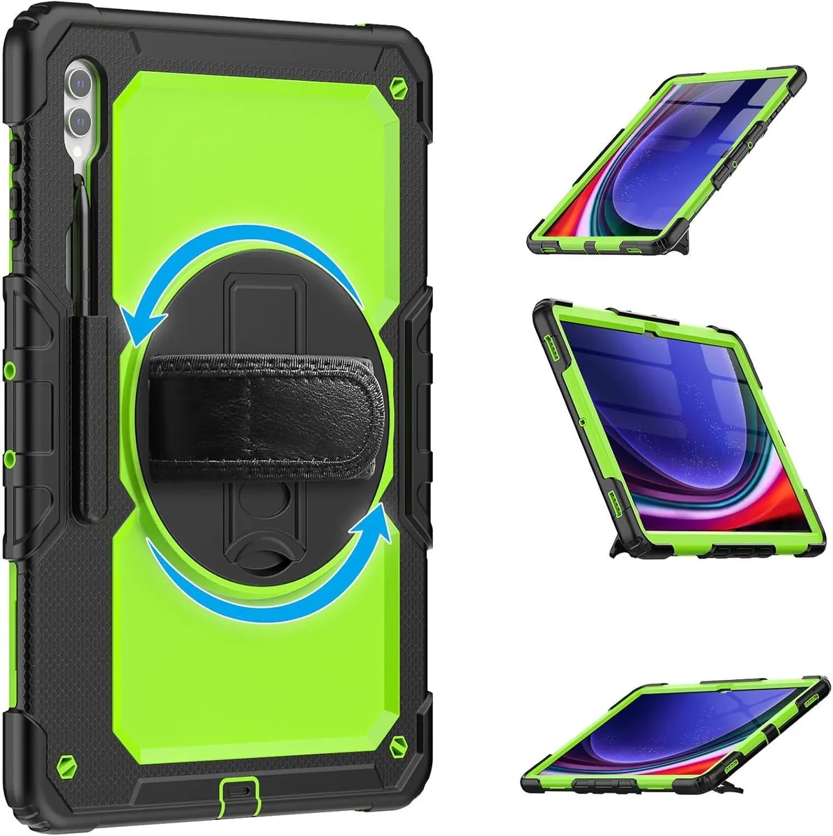 Timoom Timoom Heavy Duty Case 14.6" GreenPC 360° Stand Straps — product photo