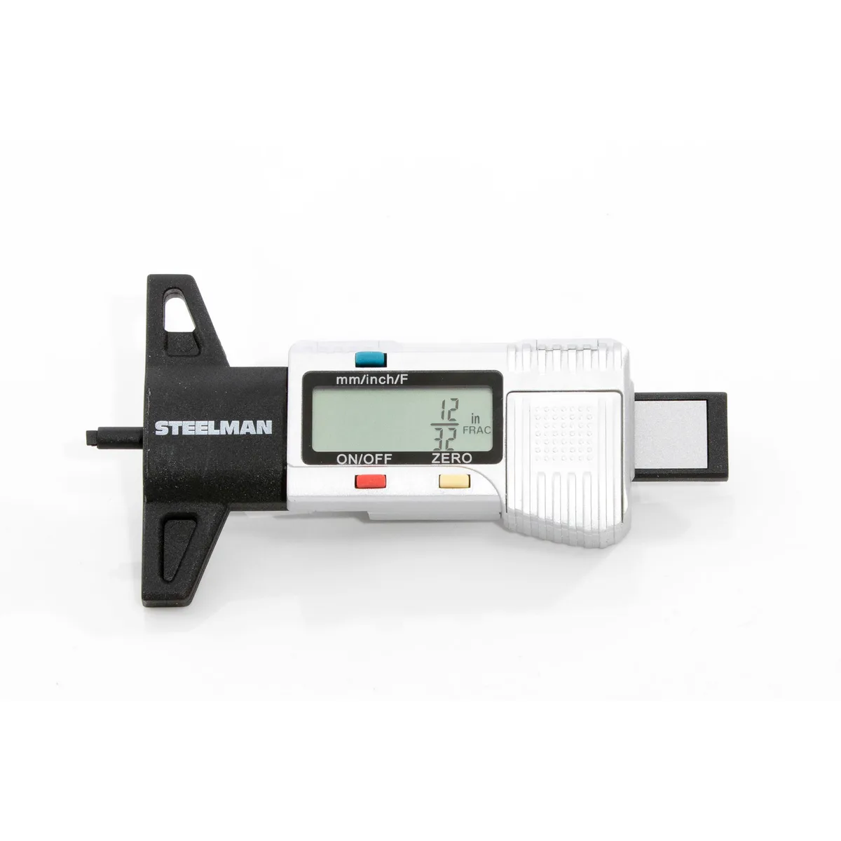 Steelman 60664 digital tread depth gauge with LCD screen and probe