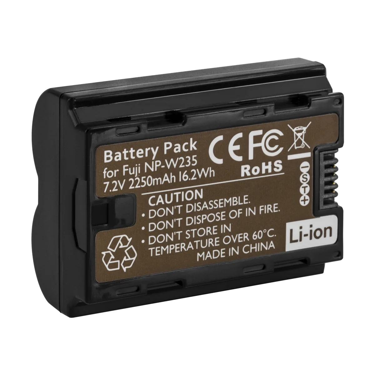 Green Extreme Battery Green Extreme NP-W235 2250mAh camera battery — product photo