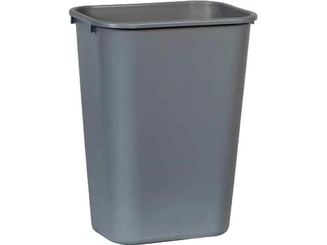 Rubbermaid Commercial Rubbermaid Commercial 295700GYCT waste receptacle 10.25 gal gray 20x11x15.3 in pack of 12 — product photo