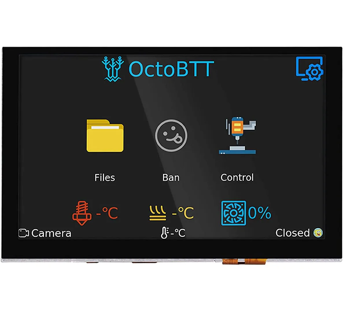 WaveShare WaveShare PITFT50 V2.0 5 inch 800x480 DSI Touch Screen — product photo