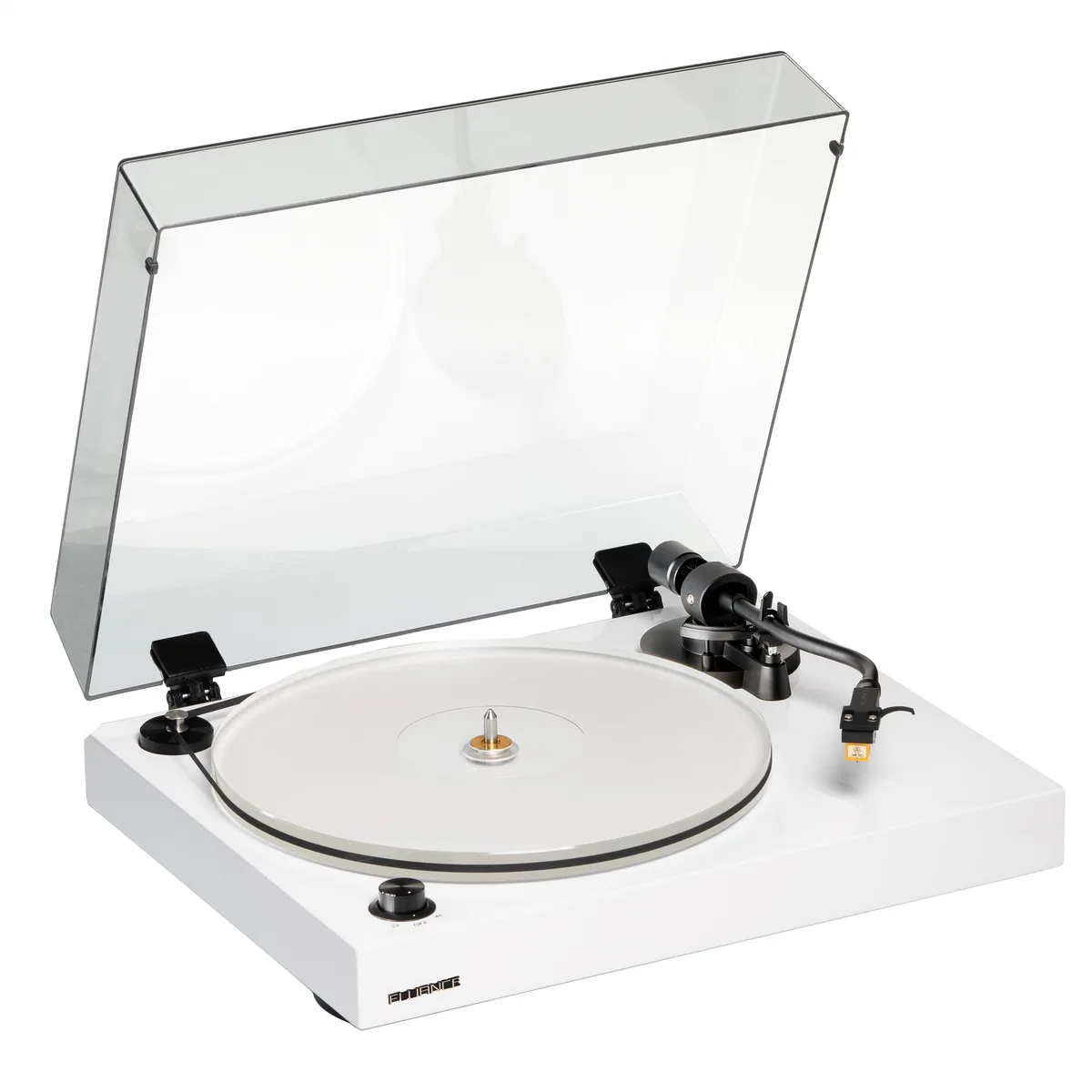 Fluance Fluance RT85NWH Turntable Piano White Nagaoka MP-110 — product photo