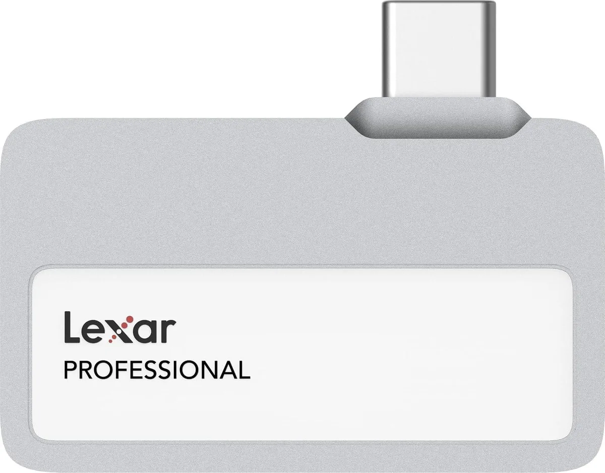 Lexar Lexar 2TB Professional Go Portable SSD Silver LSL400X002T-RNSNU — product photo