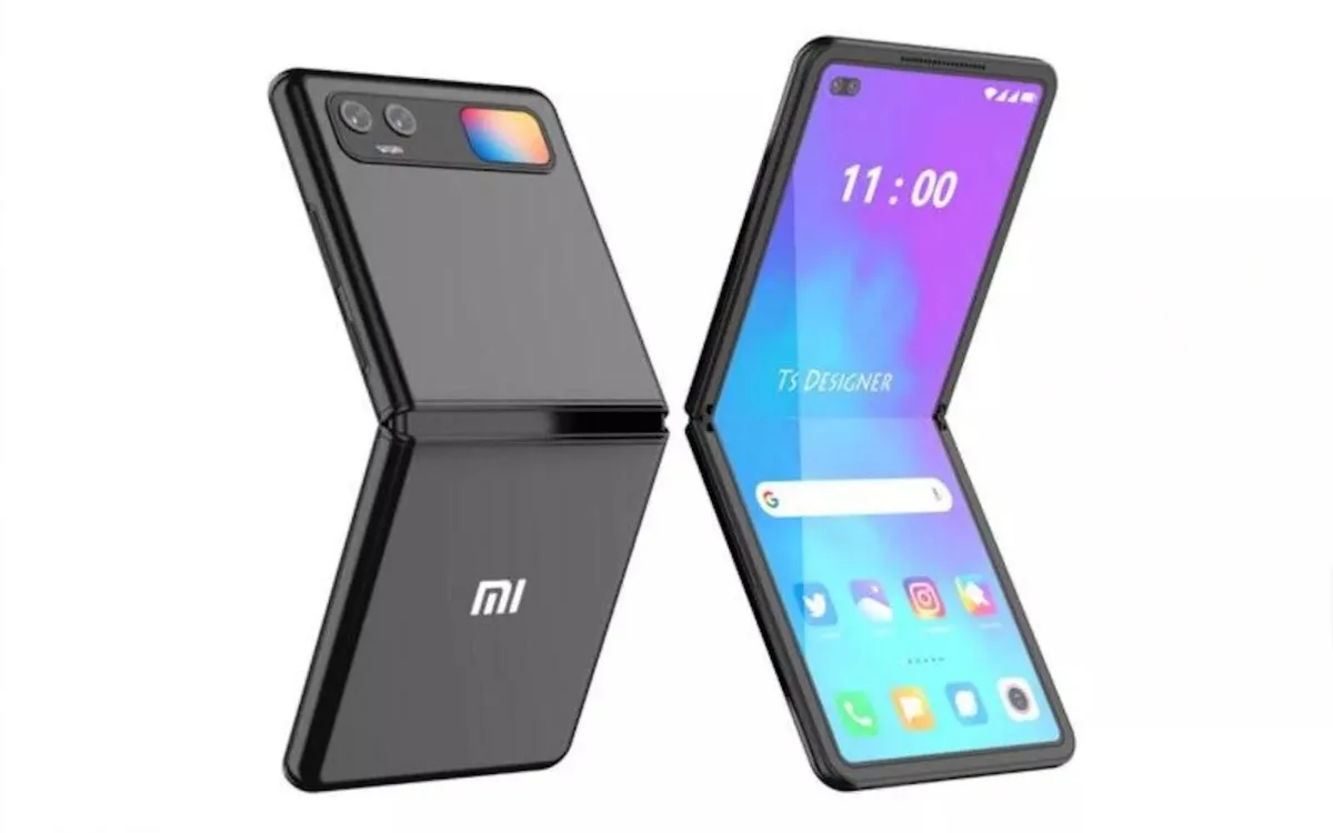 Mi Mi Mix Flip 5G 6.86" 12GB 512GB Black cell phones - unlocked — product photo