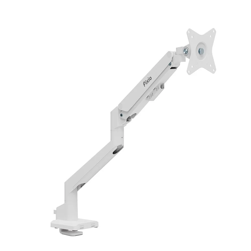 Pixio Pixio PSW1SBK White Monitor Arm 32" 19.8lbs — product photo