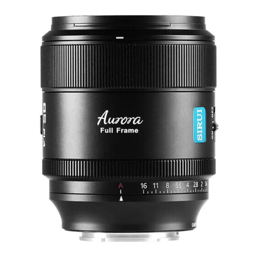 Sirui Sirui Aurora 85mm f/1.4 Sony E camera lens — product photo