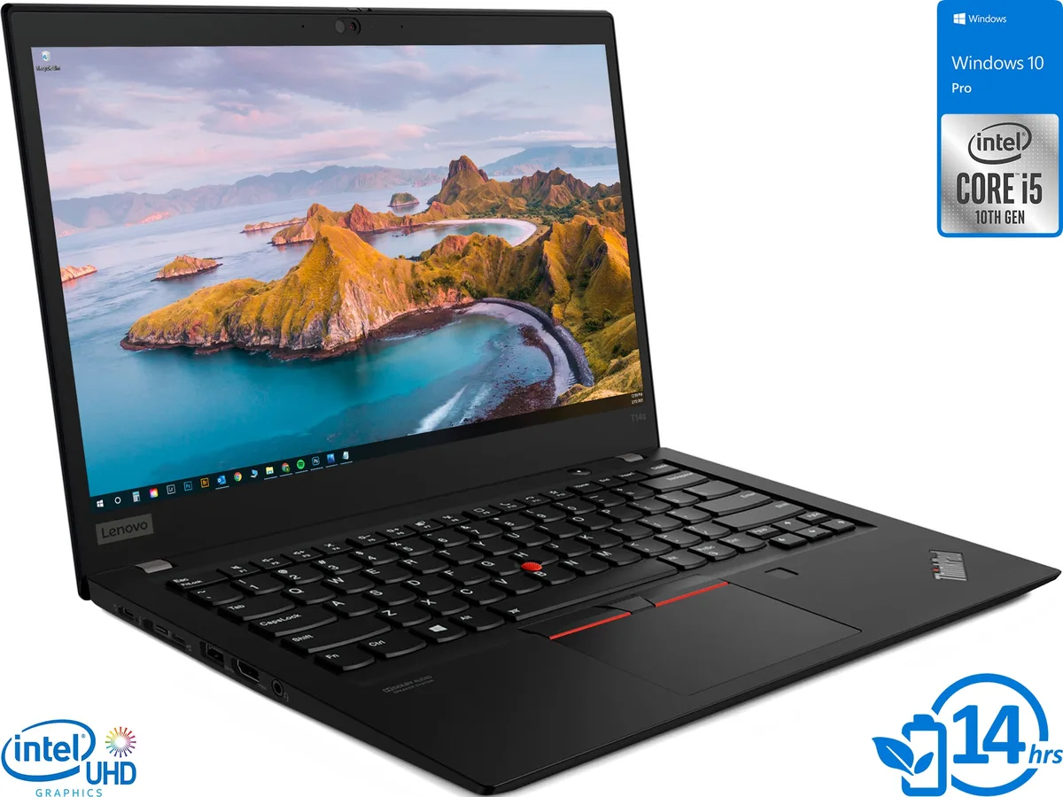 Lenovo Lenovo ThinkPad T14s laptop, i5-10210U, 8GB RAM, 4TB NVMe SSD — product photo