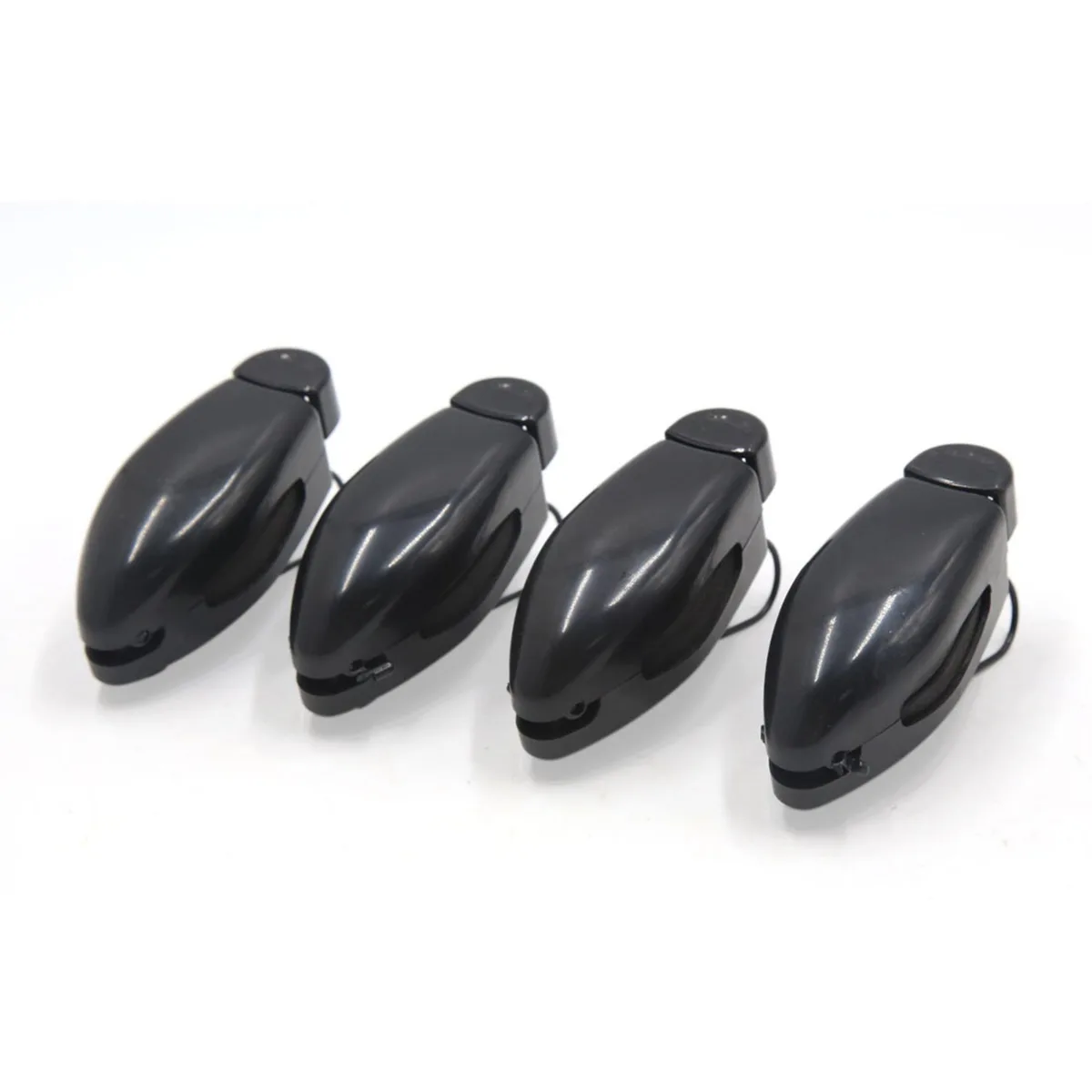 Unique-Bargains Unique-Bargains 4 Pcs Black Car Sun Visor Clip Holder for Glasses — product photo