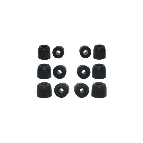 Earphones Plus Earphones Plus Memory Foam Earphone Tips Black — product photo