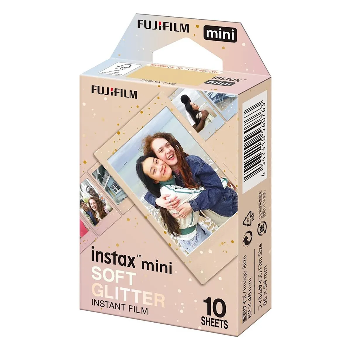 FUJIFILM FUJIFILM Instax Mini Soft Glitter Instant Film 10 Exposures — product photo