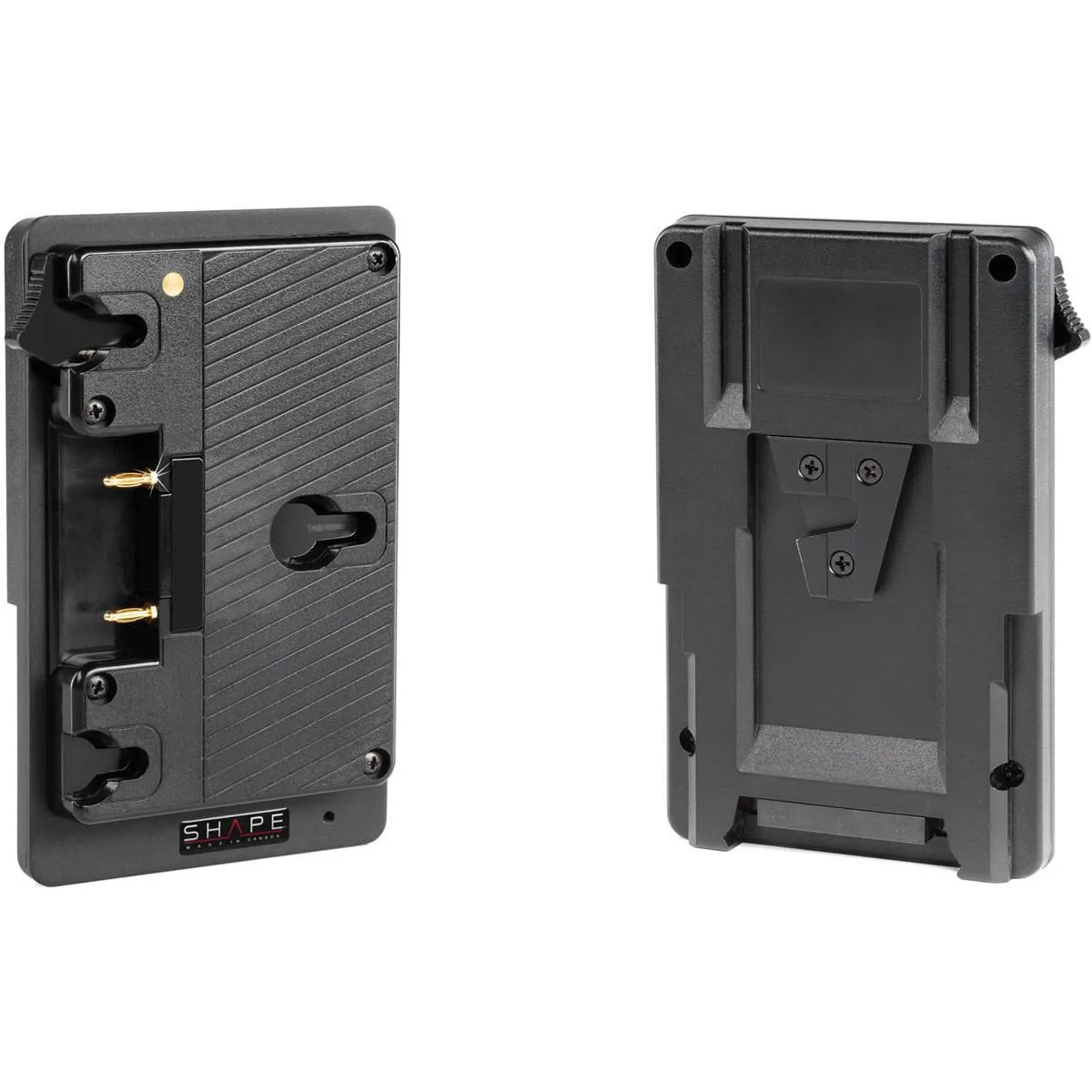 Shape wlb Inc. Shape wlb Inc. Gold Mount to V-Mount Regulated Battery Converter — product photo