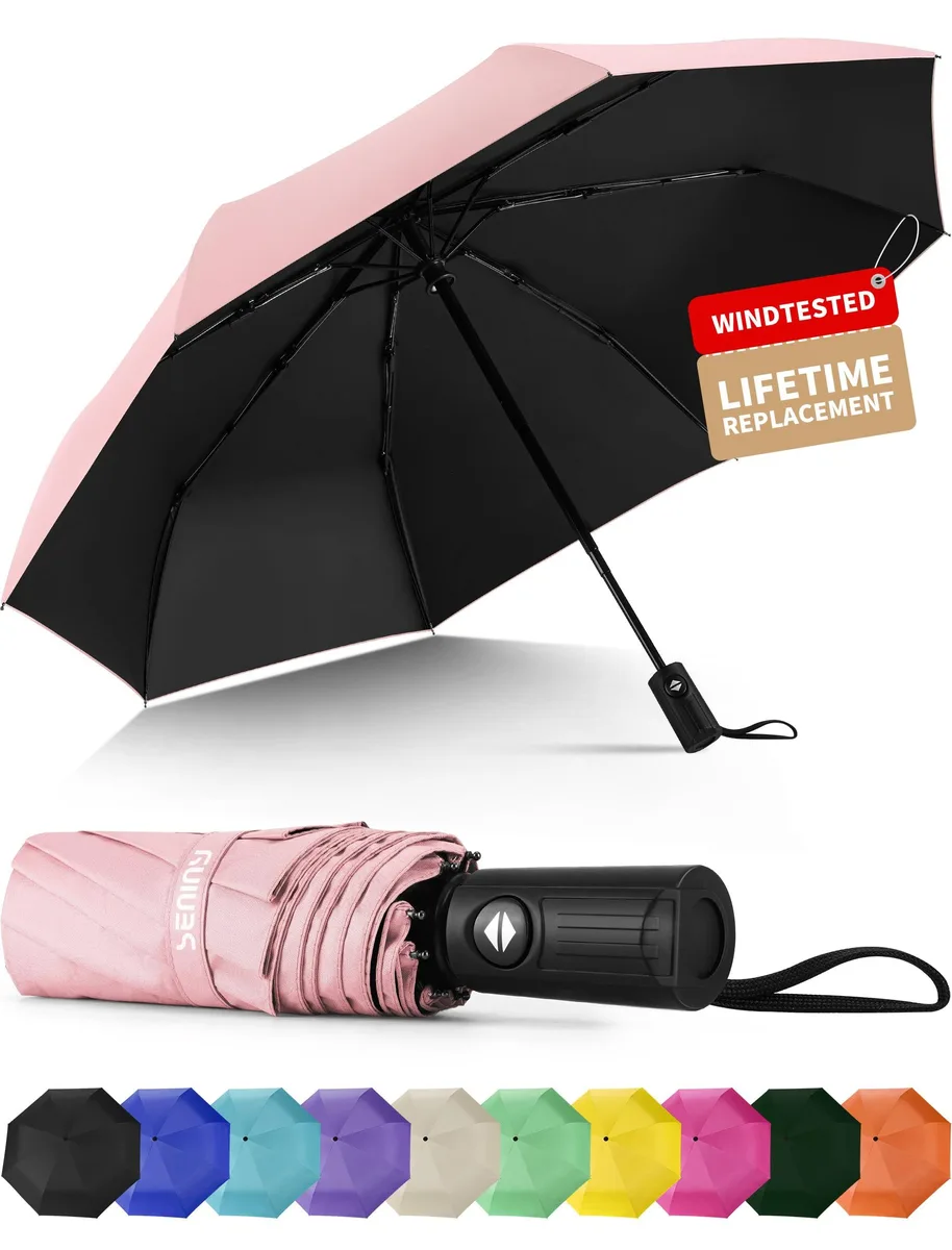  Umbrella 42.5" Coral Pink — product photo