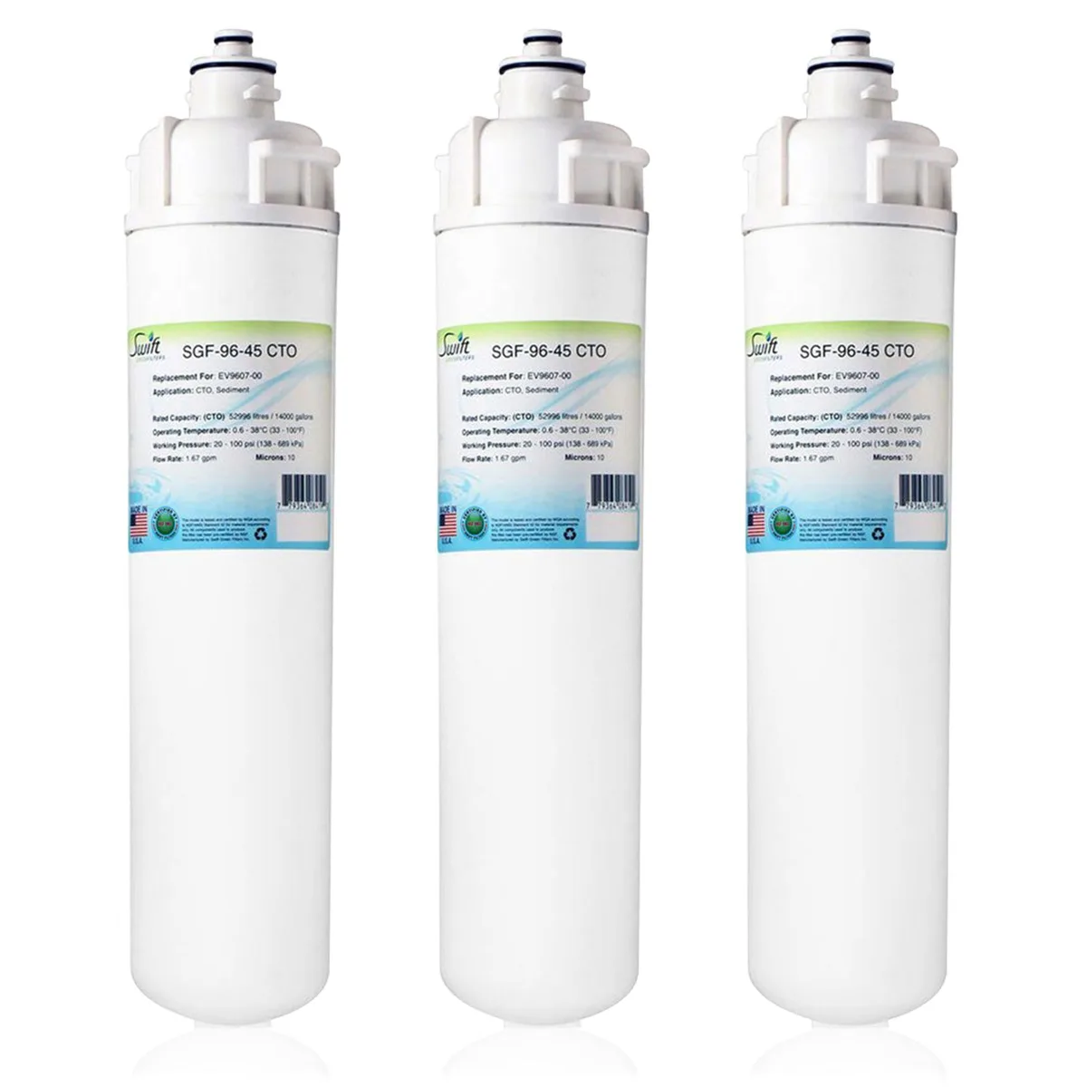 Swift Green Swift Green SGF-96-45 water filtration cartridge — product photo