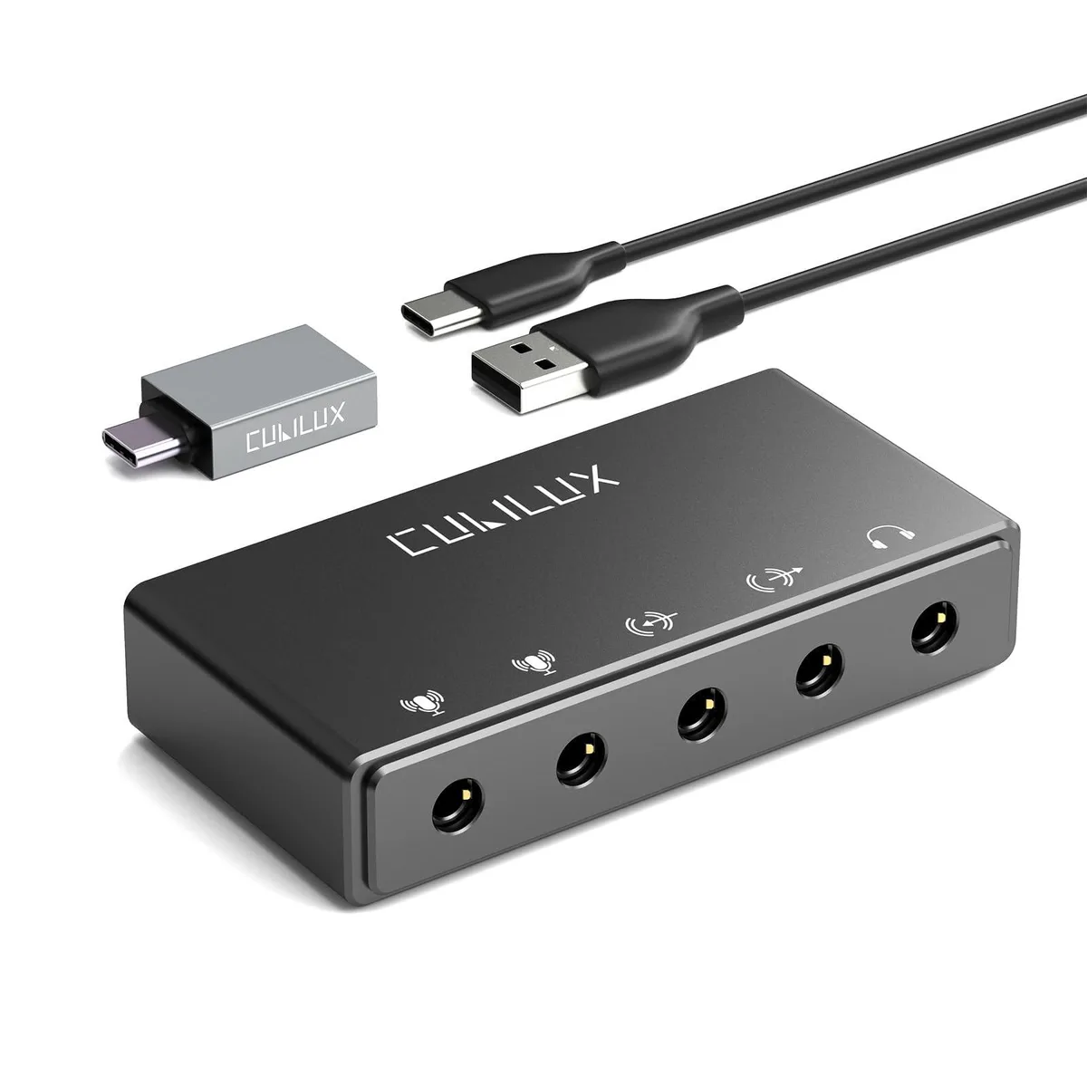 Cubilux CB5 USB Audio Adapter Z14-22BK — product photo