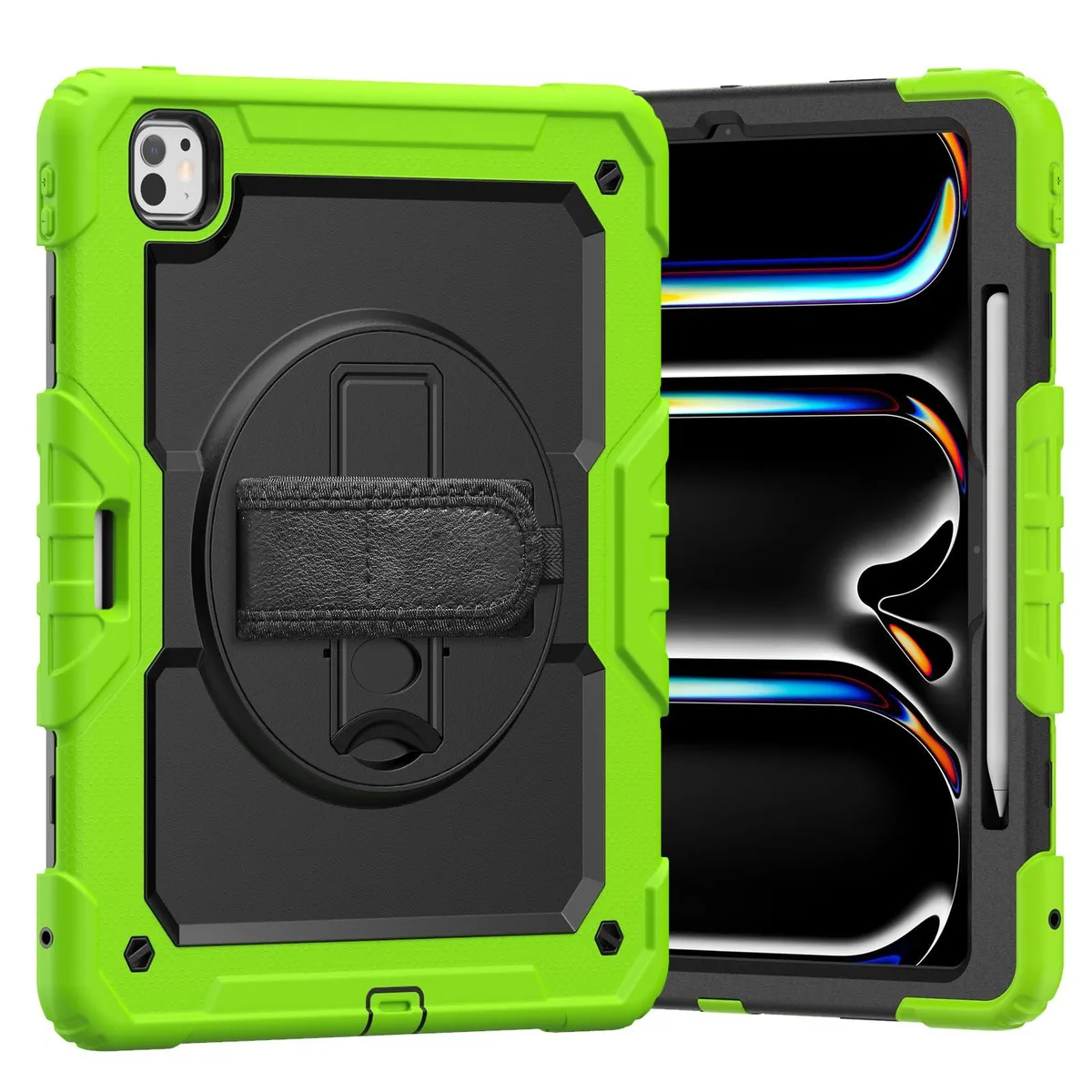 Timoom Timoom Heavy Duty Case for iPad Pro 13 2024 M4 Green — product photo