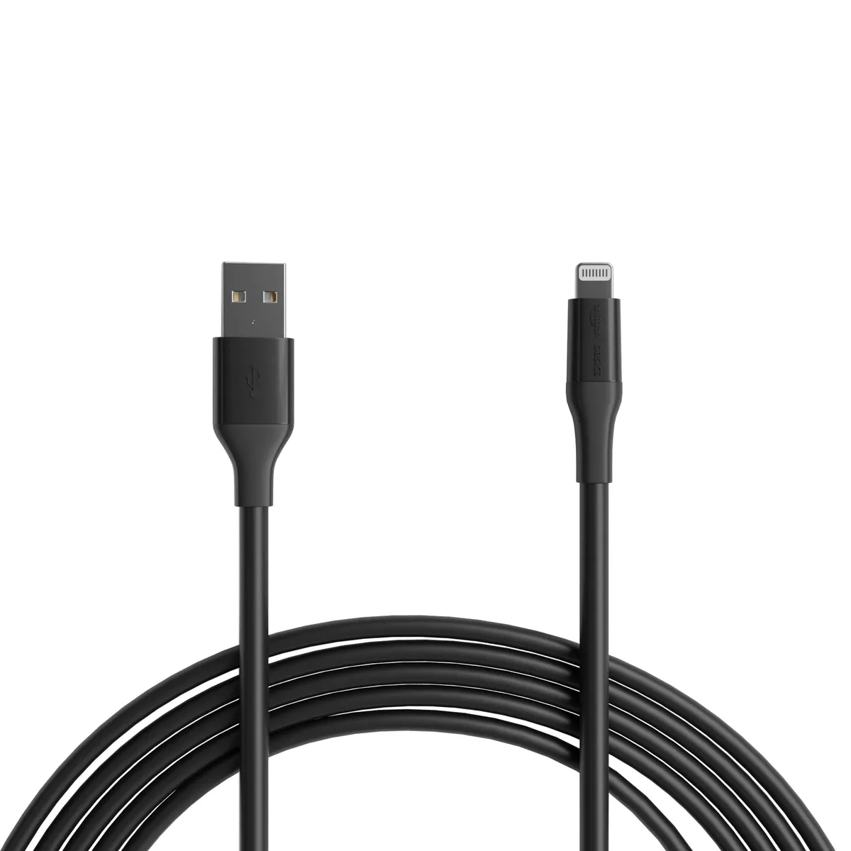 No Sew No Sew USB-A to Lightning Cable 10ft Black 2.4A MFi — product photo