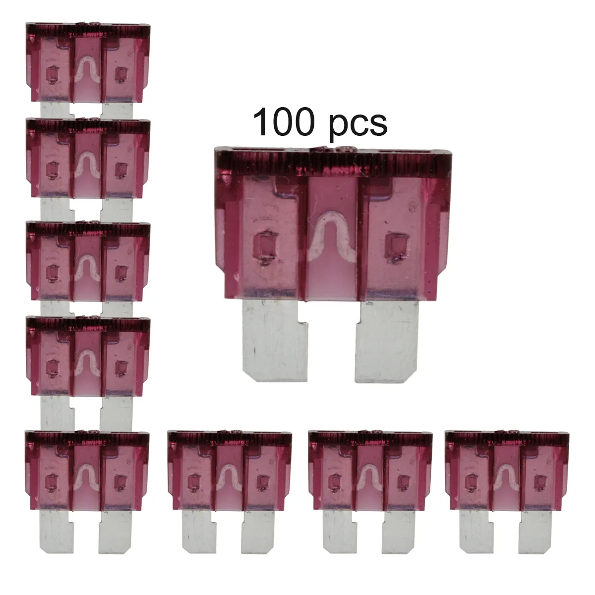 The Wires Zone The Wires Zone 4X-ATC40A-25 ATC Blade Fuse 40A 100 Pack — product photo