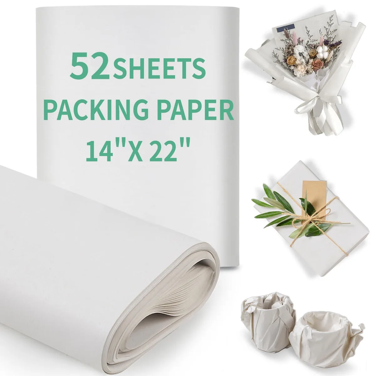  Phinus Newsprint Paper Grey 14" x 22" 52 Sheets — product photo