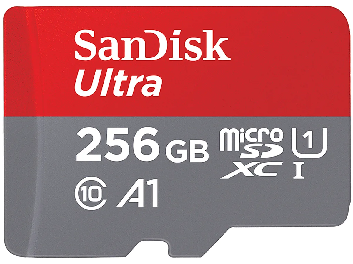 SanDisk SanDisk Ultra microSDXC 256GB A1 UHS-I U1 Class 10 SDSQUAR-256G-GN6MA memory card — product photo