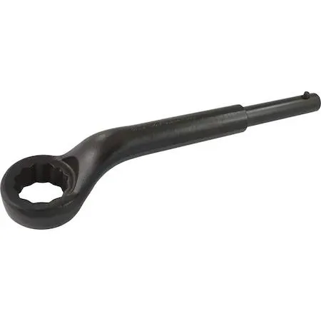 Gray Tools 41 mm 12-point 45-degree offset wrench, black oxide finish