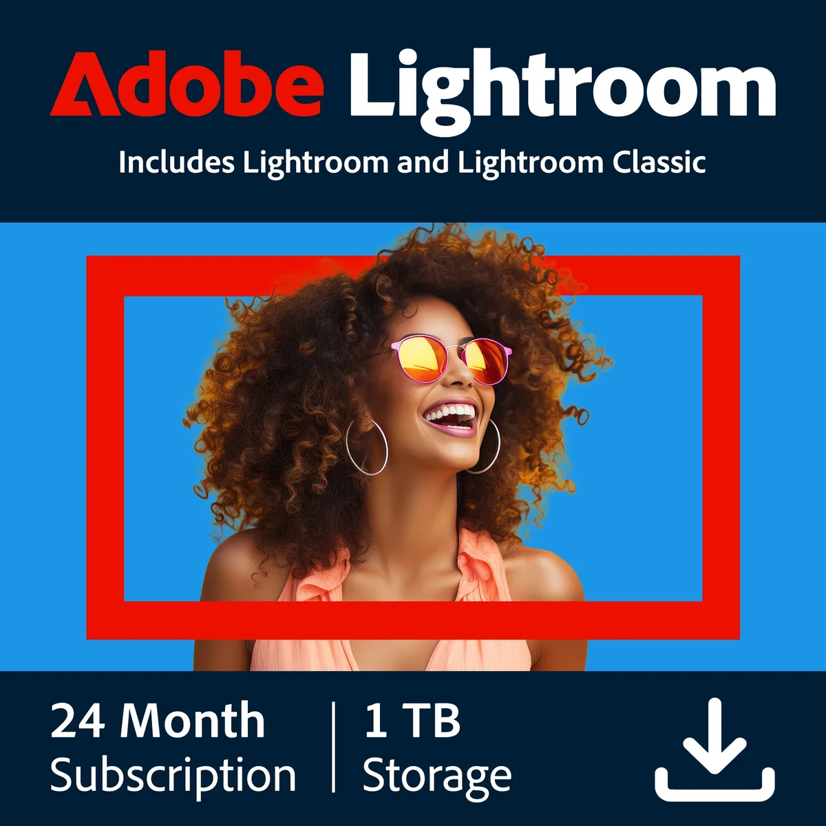 Adobe Adobe 30017083 Photoshop Lightroom CC Plan 24 Months Subscription photo — product photo