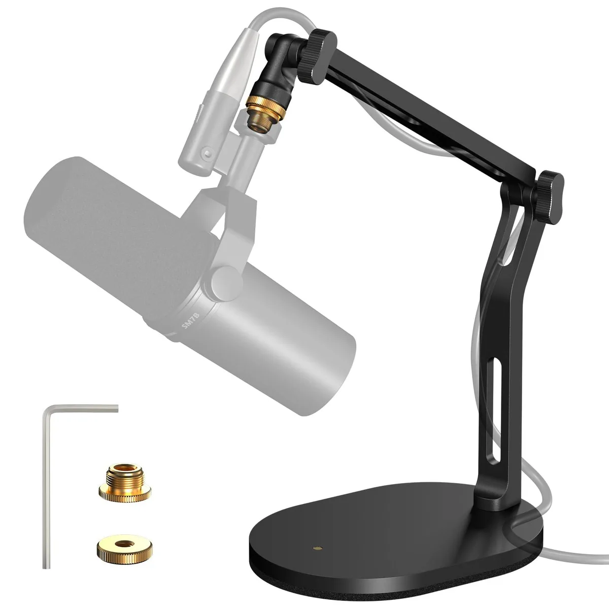 Avid DK-5 Desk Mount Microphone Stand 14.33in W x 12.83in H x 9.06in D — product photo
