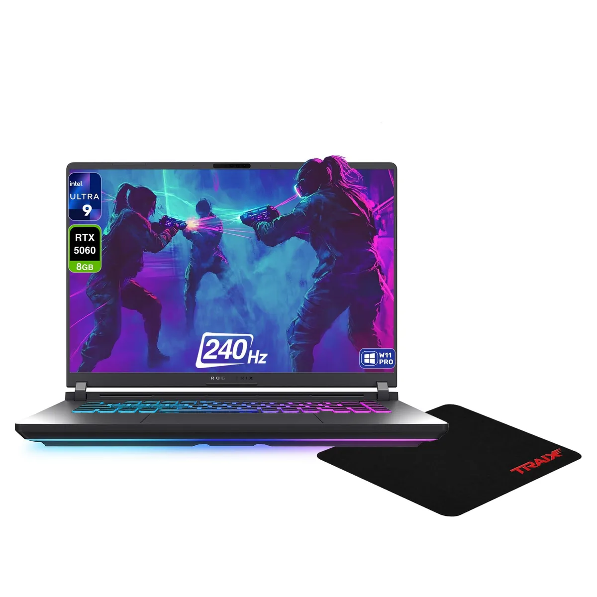 ASUS ASUS ROG Strix G16 RTX5060-7 gaming laptop, Intel Ultra 9-275HX, 32 GB DDR5, 2 TB — product photo