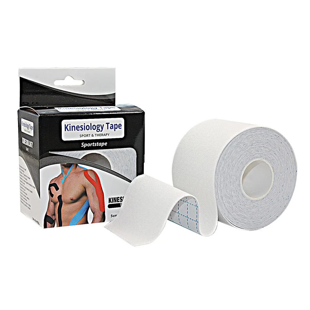 COMOmed COMOmed Kinesiology Tape White 2 in x 16.5 ft 100% Cotton Latex Free — product photo
