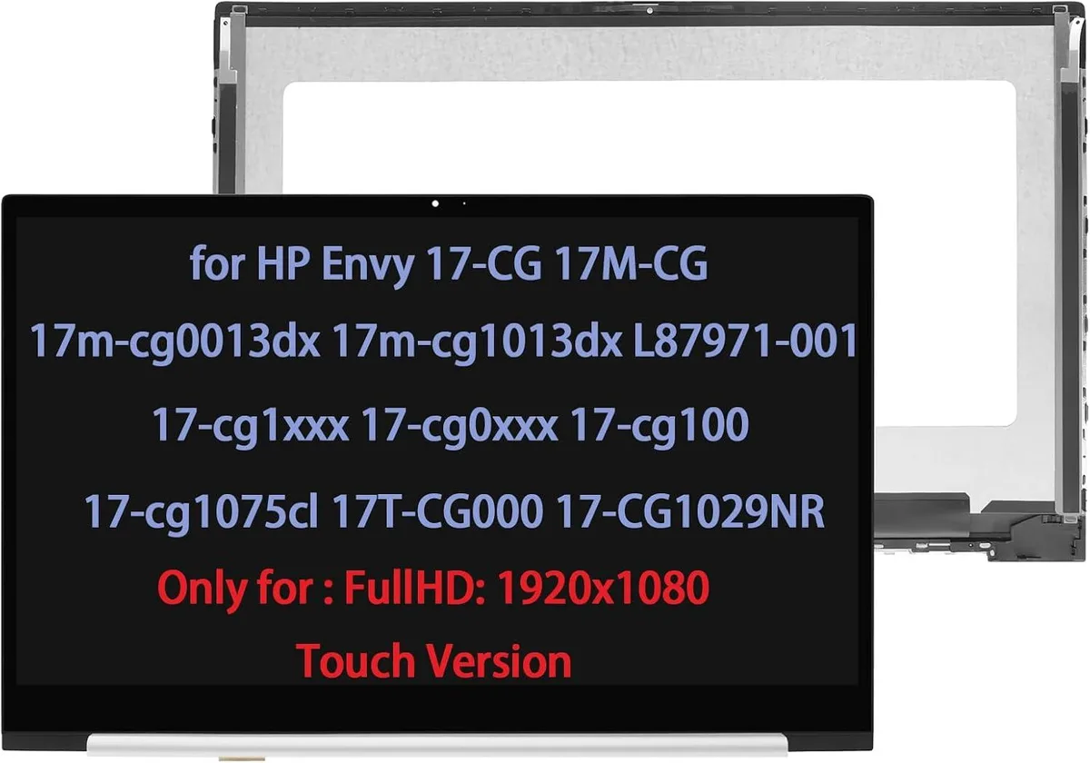 NUOLAISUN NUOLAISUN L87971-001 Touch Screen for HP Envy 17-CG laptop screen — product photo