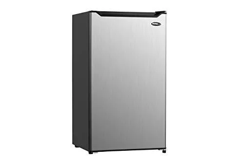 Danby Danby Diplomat Compact Refrigerator 4.4 cu. ft. Spotless Steel DCR044B1SLM — product photo