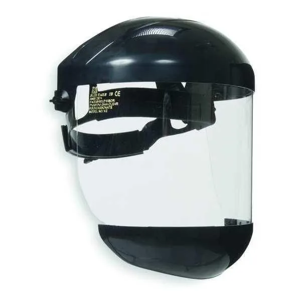 Condor Condor 2AUB7 Ratchet Faceshield Assembly, Black, 7x15-1/2in — product photo