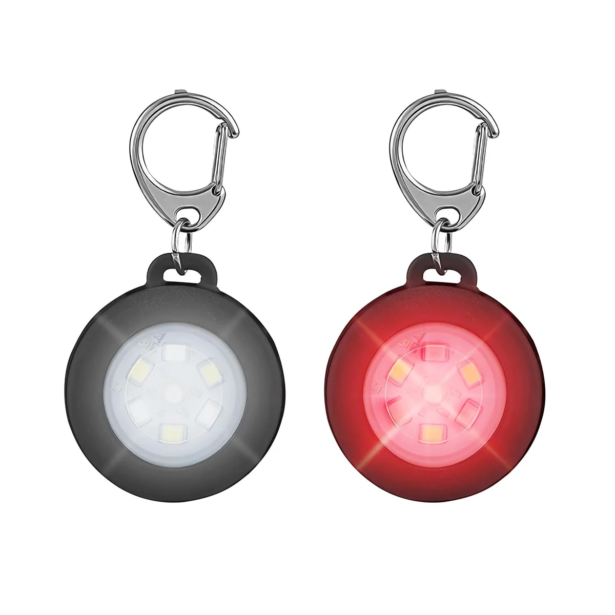 SMY Lighting SMY Lighting SMY-KC-light 2-pack keychain flashlight 80 lumens USB-C IP68 — product photo
