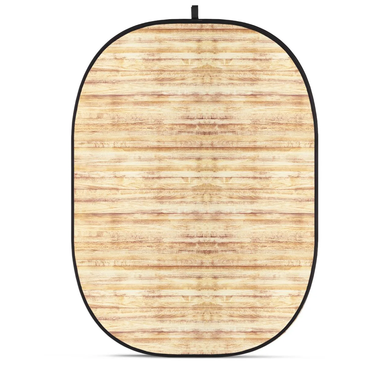 Glow Edge Glow Edge CBA-WW0001 5x6.5' Fabric Collapsible Backdrop Wooden Wall — product photo