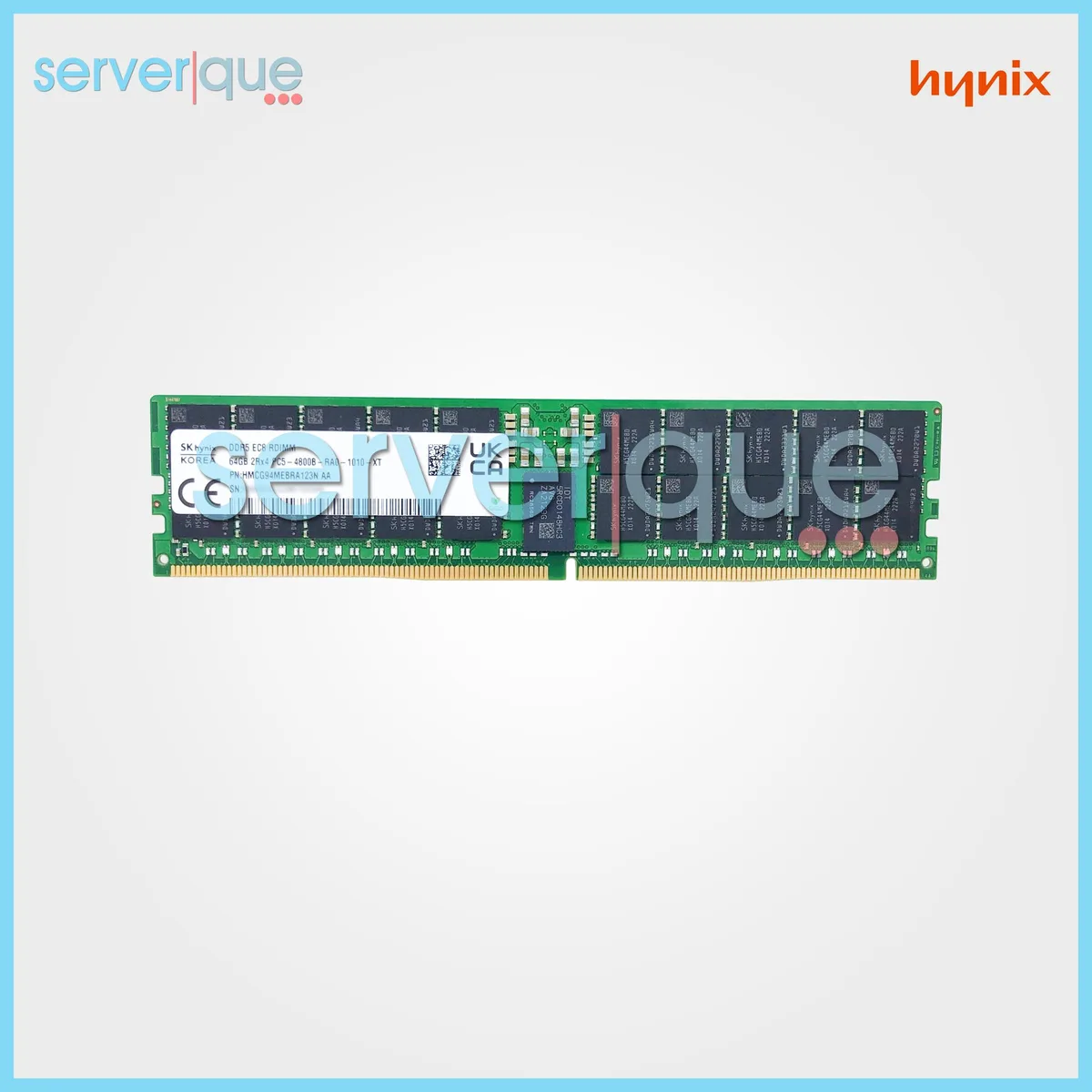 SK hynix SK hynix HMCG94MEBRA123N 64GB DDR5-4800 ECC Reg Dual Rank Server RAM — product photo