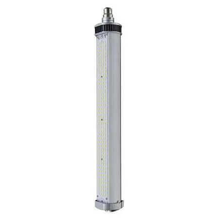 Transparent T17 LED bulb with bayonet base, 20 1/2 inches long